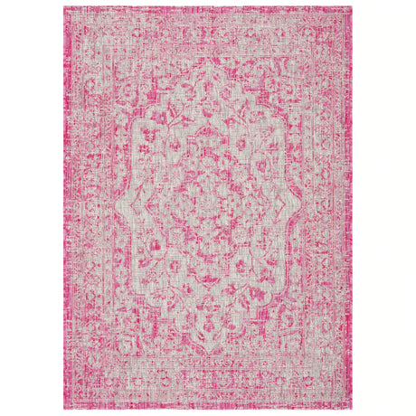 Safavieh Courtyard Cy8231 - 39712 Fuchsia/Grey Rugs - Safavieh - cy8231 - 39712 - 4