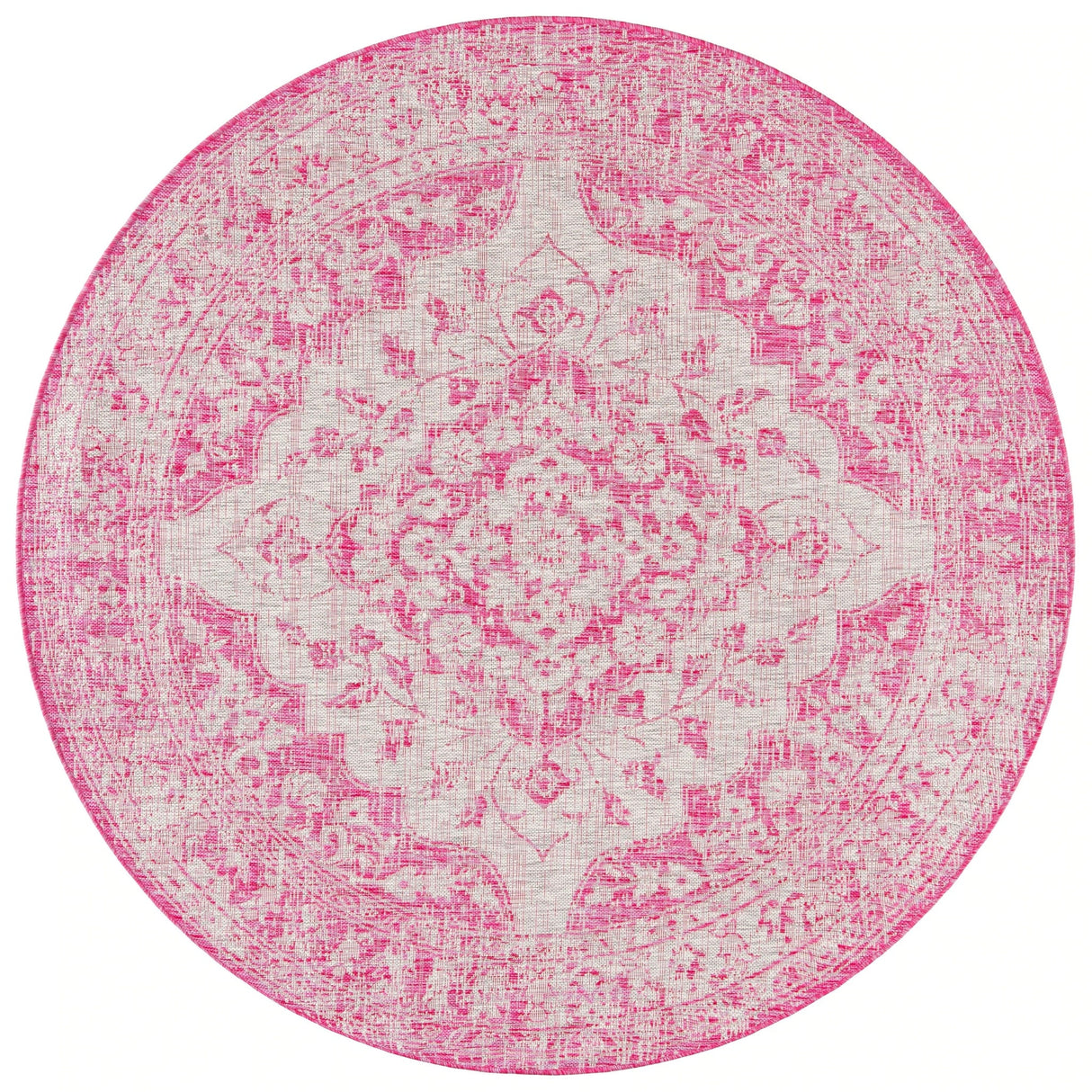 Safavieh Courtyard Cy8231 - 39712 Fuchsia/Grey Rugs - Safavieh - cy8231 - 39712 - 7r