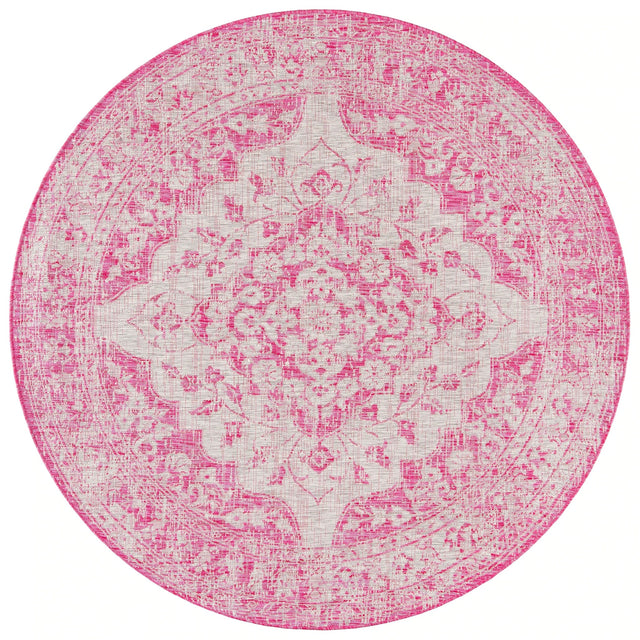 Safavieh Courtyard Cy8231 - 39712 Fuchsia/Grey Rugs - Safavieh - cy8231 - 39712 - 7r