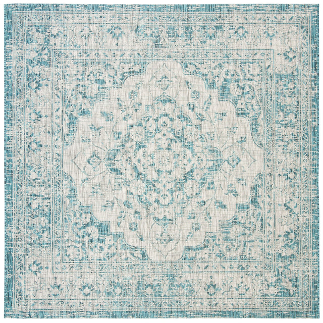 Safavieh Courtyard Cy8231 Grey/Blue Rug - Safavieh - cy8231 - 37212 - 7sq