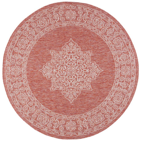 Safavieh Courtyard Cy8232 - 36521 Rust/Ivory Rugs - Safavieh - cy8232 - 36521 - 2