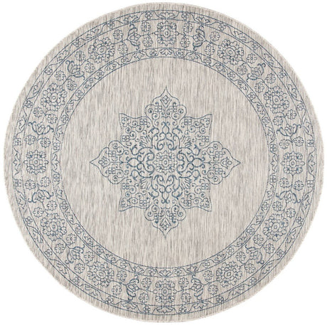 Safavieh Courtyard Cy8232 - 36812 Grey/Navy Rugs - Safavieh - cy8232 - 36812 - 7r