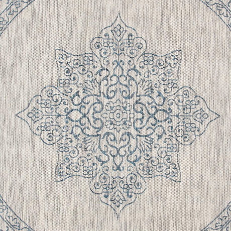 Safavieh Courtyard Cy8232 - 36812 Grey/Navy Rugs - Safavieh - cy8232 - 36812 - 7r