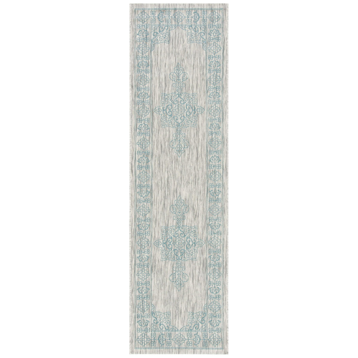Safavieh Courtyard Cy8232 - 37112 Grey/Aqua Rugs - Safavieh - cy8232 - 37112 - 2
