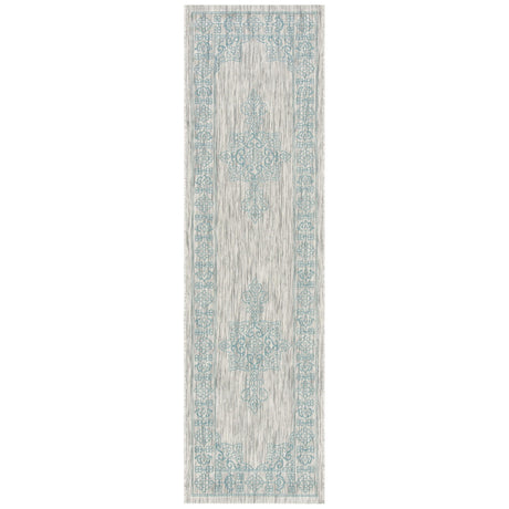 Safavieh Courtyard Cy8232 - 37112 Grey/Aqua Rugs - Safavieh - cy8232 - 37112 - 2