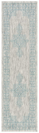 Safavieh Courtyard Cy8232 - 37112 Grey/Aqua Rugs - Safavieh - cy8232 - 37112 - 28