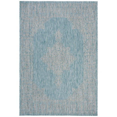 Safavieh Courtyard Cy8232 - 37121 Aqua/Grey Rugs - Safavieh - cy8232 - 37121 - 2