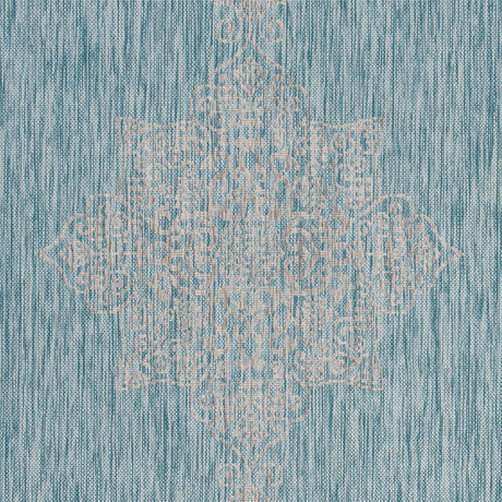 Safavieh Courtyard Cy8232 - 37121 Aqua/Grey Rugs - Safavieh - cy8232 - 37121 - 28