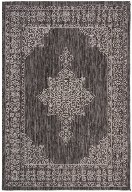 Safavieh Courtyard Cy8232 Black/Ivory Rug - Safavieh - cy8232 - 36621 - 27