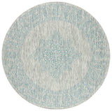 Safavieh Courtyard Cy8232 Grey/Aqua Rug - Safavieh - cy8232 - 37112 - 27