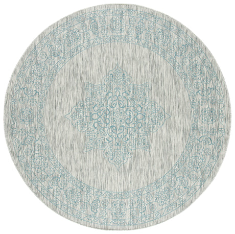 Safavieh Courtyard Cy8232 Grey/Aqua Rug - Safavieh - cy8232 - 37112 - 27