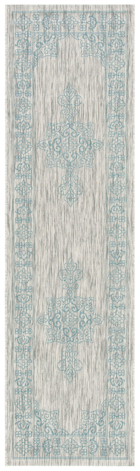 Safavieh Courtyard Cy8232 Grey/Aqua Rug - Safavieh - cy8232 - 37112 - 27