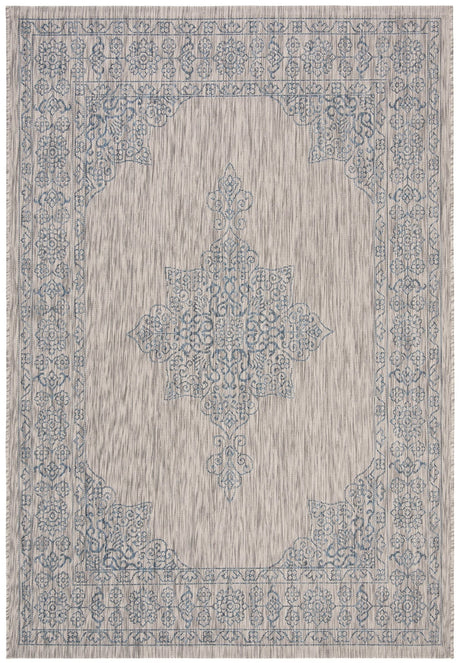 Safavieh Courtyard Cy8232 Grey/Navy Rug - Safavieh - cy8232 - 36812 - 27