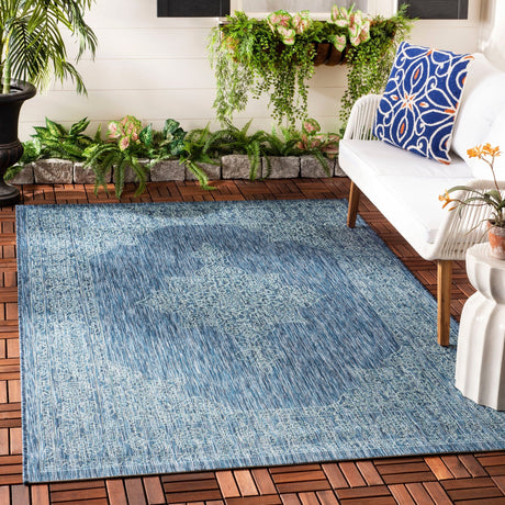 Safavieh Courtyard Cy8232 Navy/Ivory Rug - Safavieh - cy8232 - 39421 - 27