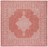 Safavieh Courtyard Cy8232 Rust/Ivory Rug - Safavieh - cy8232 - 36521 - 4sq