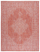 Safavieh Courtyard Cy8232 Rust/Ivory Rug - Safavieh - cy8232 - 36521 - 5r