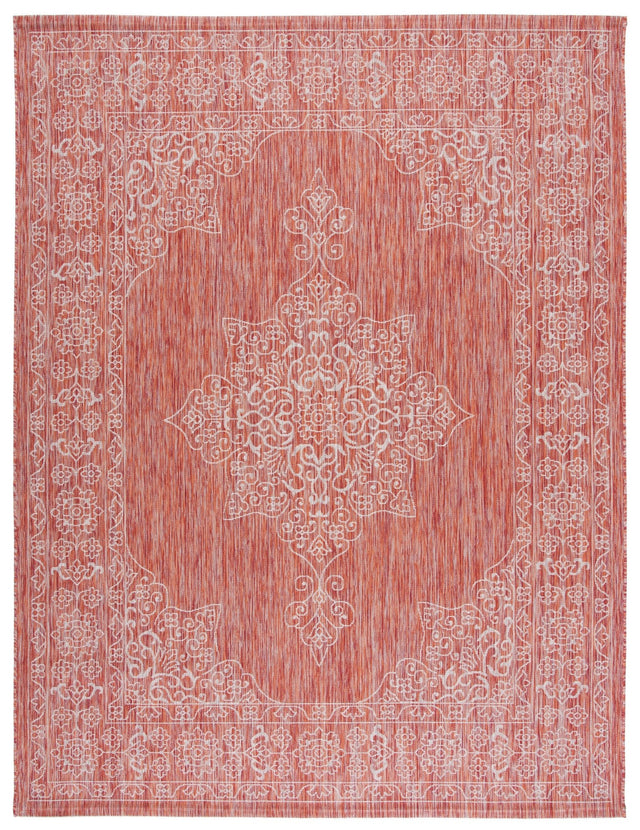 Safavieh Courtyard Cy8232 Rust/Ivory Rug - Safavieh - cy8232 - 36521 - 5r