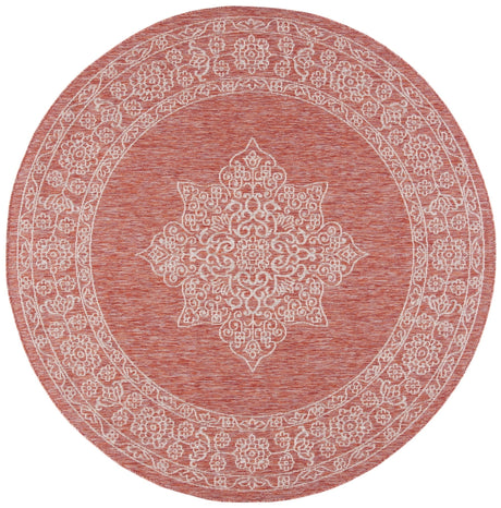 Safavieh Courtyard Cy8232 Rust/Ivory Rug - Safavieh - cy8232 - 36521 - 5r