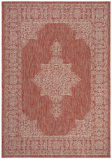 Safavieh Courtyard Cy8232 Rust/Ivory Rug - Safavieh - cy8232 - 36521 - 810