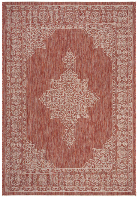 Safavieh Courtyard Cy8232 Rust/Ivory Rug - Safavieh - cy8232 - 36521 - 810