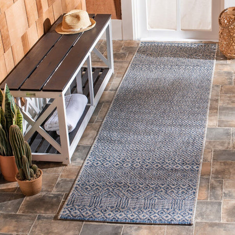 Safavieh Courtyard Cy8235 - 36812 Grey/Blue Rugs - Safavieh - cy8235 - 36812 - 27