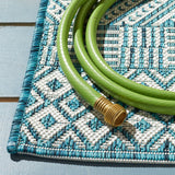 Safavieh Courtyard Cy8235 - 53512 Ivory/Aqua Rugs - Safavieh - cy8235 - 53512 - 28