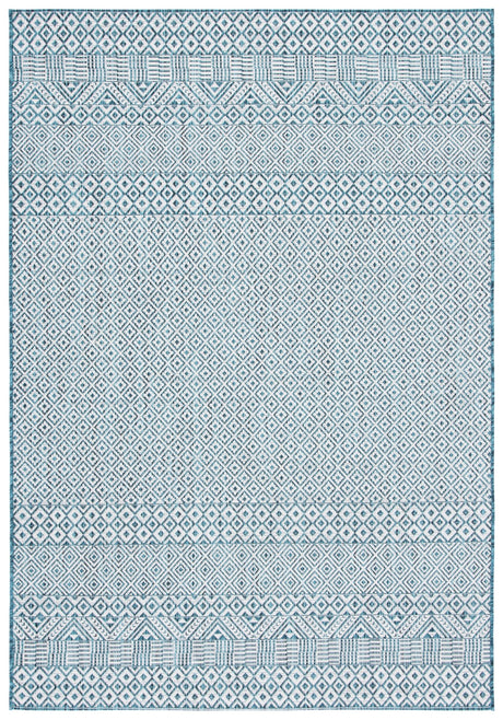 Safavieh Courtyard Cy8235 - 53512 Ivory/Aqua Rugs - Safavieh - cy8235 - 53512 - 3