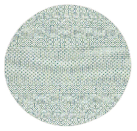 Safavieh Courtyard Cy8235 - 55712 Ivory/Green Rugs - Safavieh - cy8235 - 55712 - 7r