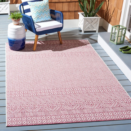 Safavieh Courtyard Cy8235 - 55912 Ivory/Red Rugs - Safavieh - cy8235 - 55912 - 2