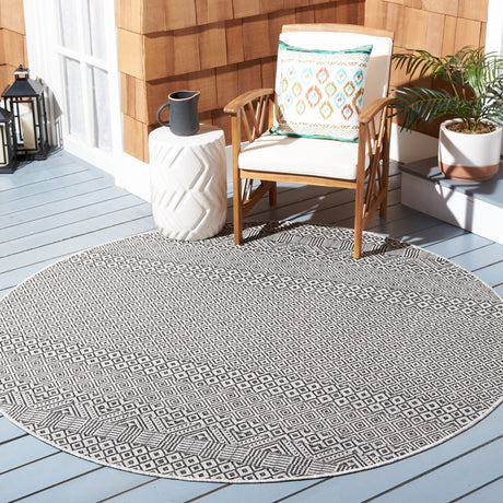 Safavieh Courtyard Cy8235 Grey/Black Rug - Safavieh - cy8235 - 37612 - 3
