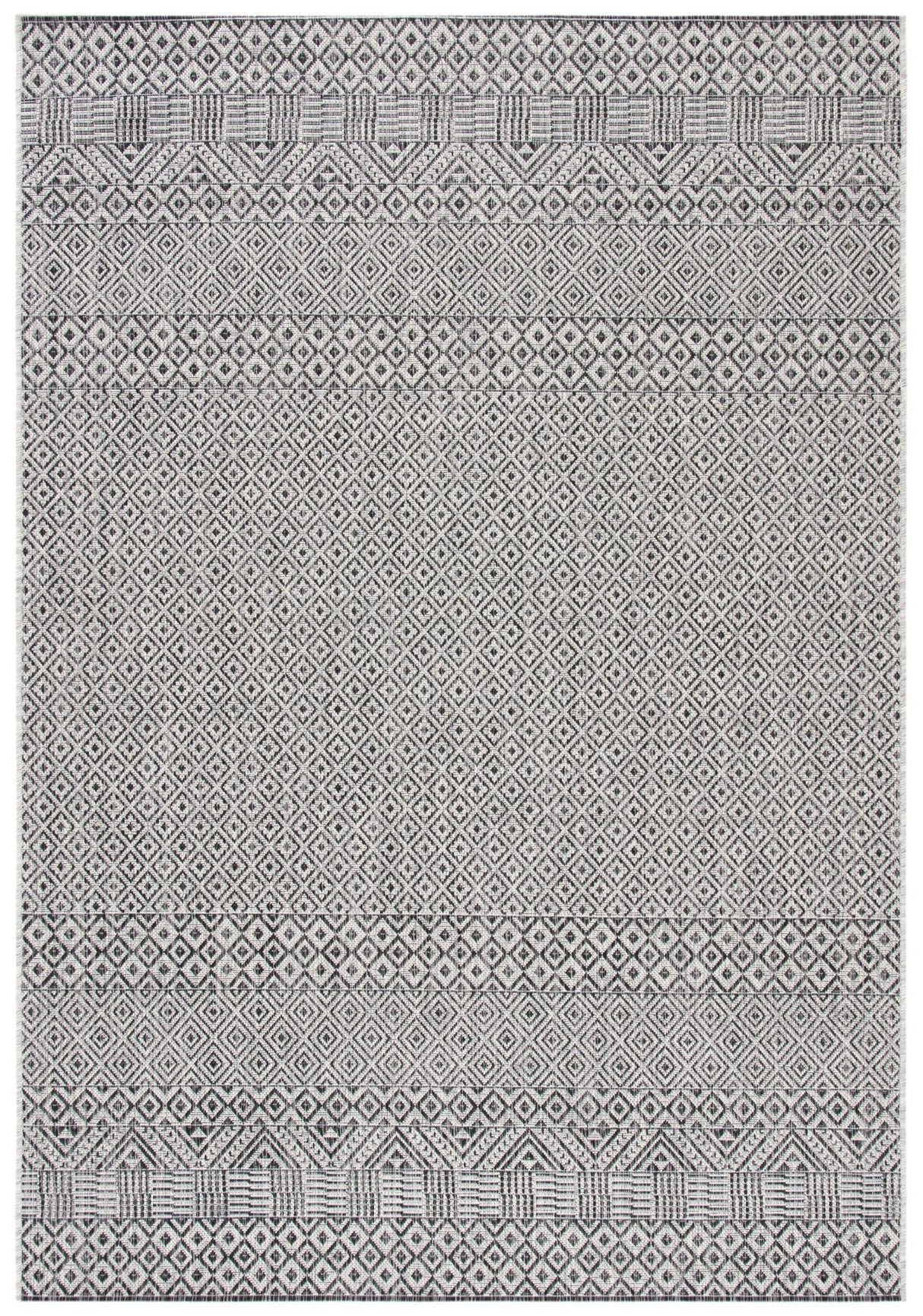 Safavieh Courtyard Cy8235 Grey/Black Rug - Safavieh - cy8235 - 37612 - 4