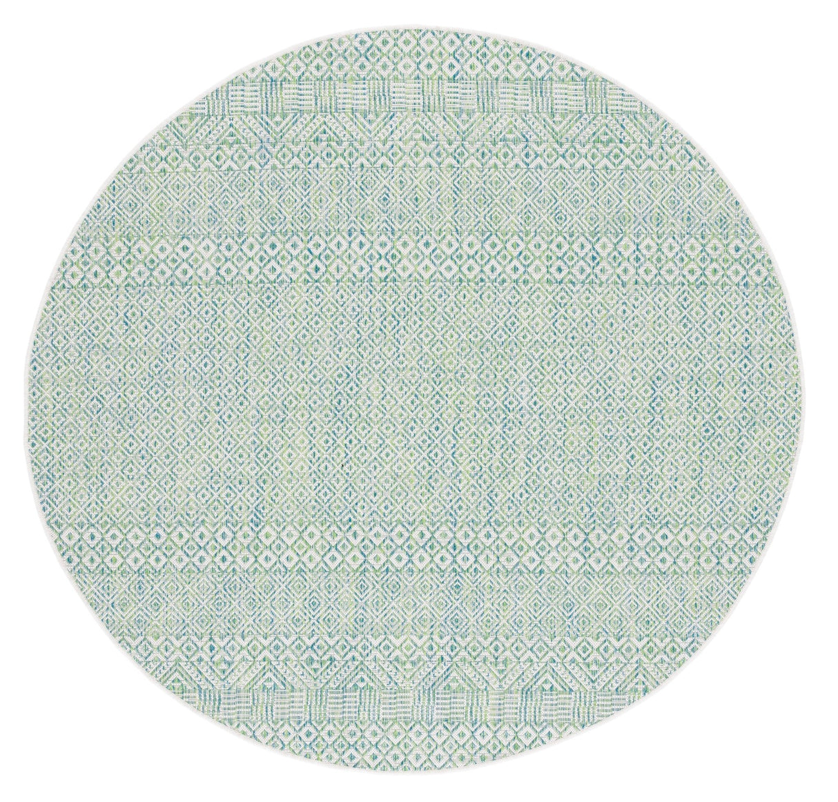 Safavieh Courtyard Cy8235 Ivory/Green Rug - Safavieh - cy8235 - 55712 - 25