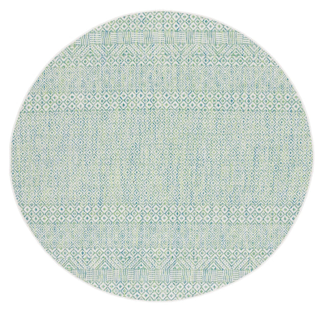 Safavieh Courtyard Cy8235 Ivory/Green Rug - Safavieh - cy8235 - 55712 - 25