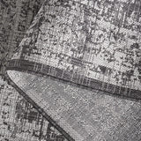 Safavieh Courtyard 5'-3" x 7'-7" Rug in Grey / Black