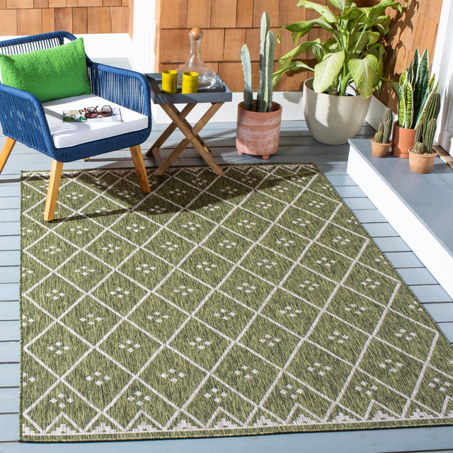 Safavieh Courtyard Cy8303 - 379 Green/Grey Rugs - Safavieh - cy8303 - 379 - 2