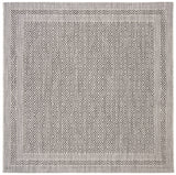 Safavieh Courtyard Cy8364 Grey/Black Rug - Safavieh - cy8364 - 37612 - 7sq