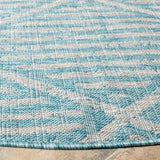 Safavieh Courtyard Cy8392 - 37121 Aqua/Grey Rugs - Safavieh - cy8392 - 37121 - 7r