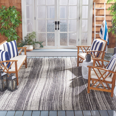 Safavieh Courtyard Cy8393 - 37621 Black/Grey Rugs - Safavieh - cy8393 - 37621 - 4