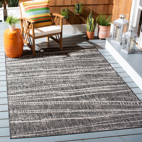 Safavieh Courtyard Cy8395 - 36621 Black/Ivory Rugs - Safavieh - cy8395 - 36621 - 4