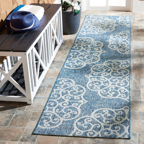 Safavieh Courtyard Cy8396 - 36821 Navy/Grey Rugs - Safavieh - cy8396 - 36821 - 4