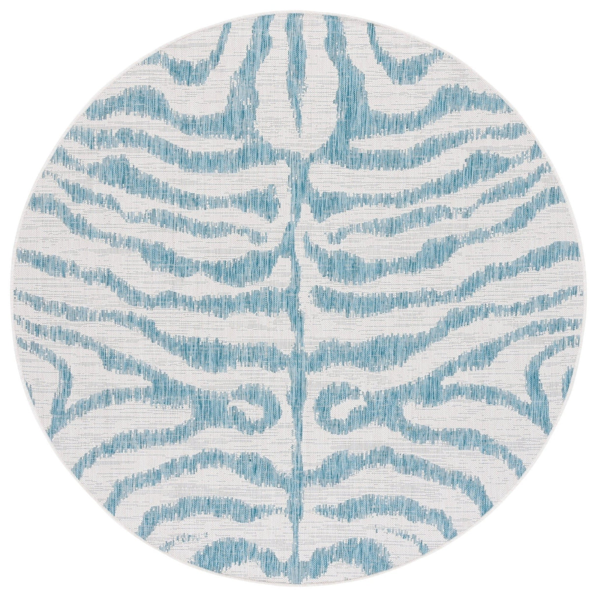 Safavieh Courtyard Cy8444 Ivory/Aqua Rug - Safavieh - cy8444 - 53612 - 7r