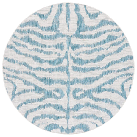 Safavieh Courtyard Cy8444 Ivory/Aqua Rug - Safavieh - cy8444 - 53612 - 7r