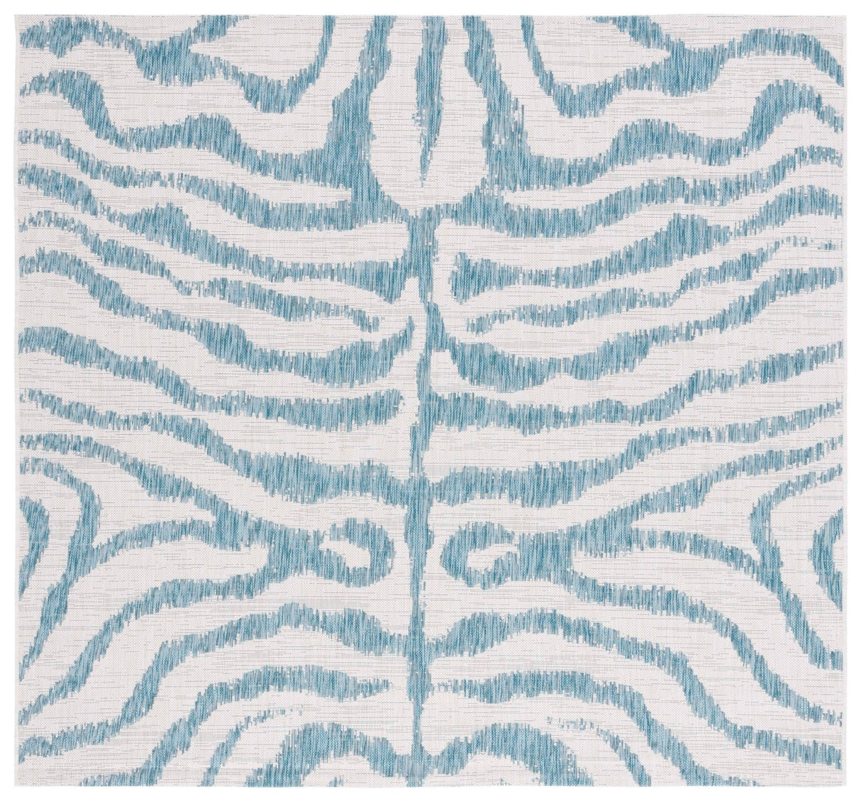 Safavieh Courtyard Cy8444 Ivory/Aqua Rug - Safavieh - cy8444 - 53612 - 7sq
