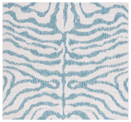 Safavieh Courtyard Cy8444 Ivory/Aqua Rug - Safavieh - cy8444 - 53612 - 7sq