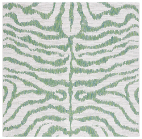 Safavieh Courtyard Cy8444 Ivory/Green Rug - Safavieh - cy8444 - 55712 - 7sq