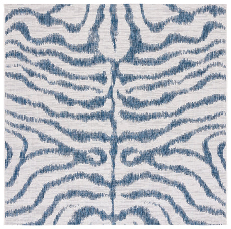 Safavieh Courtyard Cy8444 Ivory/Navy Rug - Safavieh - cy8444 - 53412 - 7sq