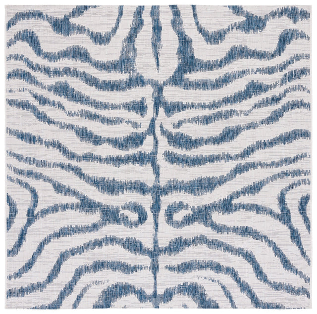 Safavieh Courtyard Cy8444 Ivory/Navy Rug - Safavieh - cy8444 - 53412 - 7sq
