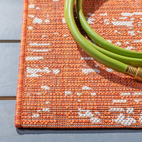 Safavieh Courtyard Cy8451 - 52821 Orange/Ivory Rugs - Safavieh - cy8451 - 52821 - 7r