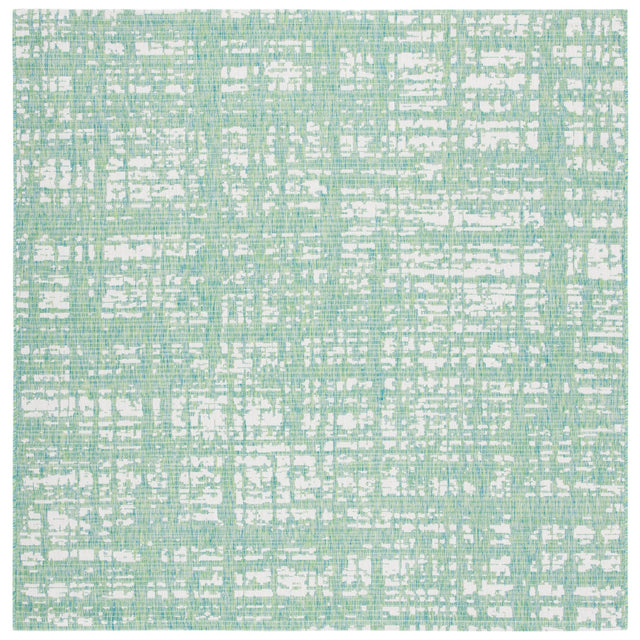 Safavieh Courtyard Cy8451 - 55721 Green Blue/Ivory Rugs - Safavieh - cy8451 - 55721 - 7sq