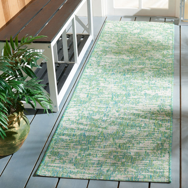 Safavieh Courtyard Cy8452 - 55721 Green Blue/Ivory Rugs - Safavieh - cy8452 - 55721 - 7r
